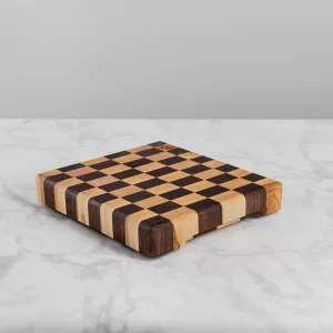 Planche à découper en Érable et Noyer(Grain Debout)