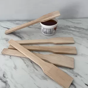 Ensemble de  5 Spatules en bois